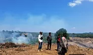Gerak Cepat Kapolsek Peureulak Respons Titik Api Terpantau Aplikasi Lancang Kuning