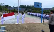 KBO Satbinmas Polres Aceh Timur Jadi Pembina Upacara di SMAN 1 Ranto Peureulak