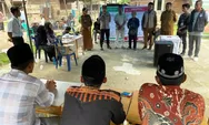Kapolsek Simpang Jernih Kawal Pemilihan Geuchik Gampong Tampor Paloh
