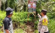 Polsek Simpang Jernih Masifkan Sosialisasi Cegah Karhutla