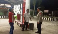 Jaga Distribusi BBM Tetap Aman, Personel Polsek Julok Intensifkan Patroli SPBU