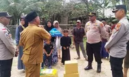 Polri Hadir di Tengah Musibah, Kapolsek Ranto Peureulak Serahkan Bantuan untuk Warga Korban Kebakaran