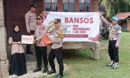 Polsek Peureulak Timur Wujudkan Tema "Polri untuk Masyarakat" melalui Bansos HUT Bhayangkara Ke-80