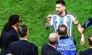 Messi Adu Mulut dengan Van Gaal Usai Argentina Depak Belanda
