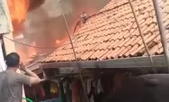 Kebakaran di Kampung Pulo, 10 Rumah Hangus dan 128 Jiwa Mengungsi