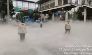 Viral Gas Putih di Jalanan Jatinegara, Ini Penjelasan Polisi