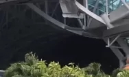 Plafon Bandara I Gusti Rai Roboh Hingga Pesawat Gagal Mendarat Akibat Angin Kencang