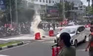 Polisi Bantah Gas Air Mata Meledak di Jalan Sudirman, Ini Asalnya