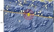 Gempa Terkini M 5,2 Guncang Laut Jawa