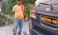 Ternyata Mobil Fortuner Pelat Polri Palsu, Aslinya Warna Putih dan Pelat Sipil