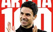 Hantam Fulham, Mikel Arteta Raih Kemenangan Ke-100 Bersama Arsenal