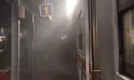 Viral Asap Gerbong KRL di Stasiun Bojong Gede, Ini Penjelasan KAI