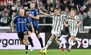 Hasil Juventus Vs Inter Milan: Diwarnai Tiga Kartu Merah di Leg 1 Semifinal Coppa Italia