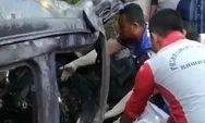 Sopir Mobil Carry Tewas Terbakar di Desa Airgegas, Begini Kronologinya