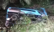 Bus Rombongan Anak SD Terjun ke Jurang di Sumut, Diduga Hindari Motor