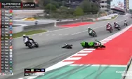 Hasil Superpole Race WSBK Catalunya 2023: Drama Gerimis Lap Terakhir