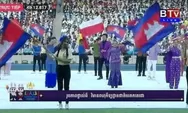 Netizen Kecam Kamboja Karena Bendera Indonesia Terbalik di Pre Opening Ceremony SEA Games 2023