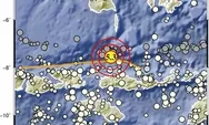 Gempa Terkini M 5,3 Mengguncang Laut Flores dekat Labuan Bajo
