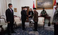Ma'ruf Amin Jamu Sekretaris Partai Komunis China di Istana Wapres