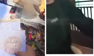 Video Viral Pria Pergoki Pasangan Selingkuh 6 Hari Sebelum Akad Nikah, Auto Bakar Undangan