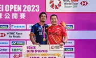 Chico Wardoyo Juara Taipei Open 2023: Ini Kuncinya