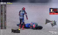 Hasil P1 MotoGP Jerman 2023: Dua Pembalap Yamaha Kecelakaan