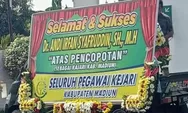 Kajari Madiun Dicopot karena Narkoba, Seluruh Pegawai Ucapkan Selamat