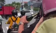 Viral Pasangan Bule Nenggak Miras di Atas Motor di Bali, Ini Kata Polisi