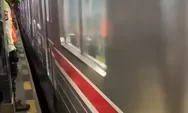 Video Detik-detik Wanita Terjatuh dari Peron Saat Kereta Melintas di Stasiun Sudirman