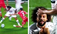 Marcelo Patahkan Kaki Bek Argentinos Junior di Copa Libertadores: Ngilu