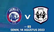 Prediksi Skor Arema Vs RANS Nusantara: Jadwal Liga 1 Hari Ini