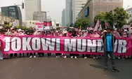 Massa Buruh Long March ke Istana Negara, Tuntut Presiden Jokowi Mundur