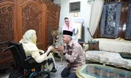 Ganjar Pranowo Sowan ke Kediaman Sinta Nuriyah Wahid, Ditemani Yenny Wahid