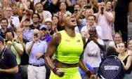 Hasil Semifinal US Open 2023: Coco Gauff Libas Karolina Muchova, Cetak Rekor Baru Meski Diganggu Penyusup