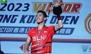 Jonatan Christie Komentar Sesuatu Usai Juara Hong Kong Open 2023