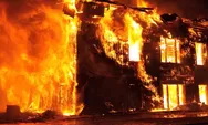 Kebakaran Hanguskan Sekitar 60 Persen Bangunan Asrama Brimob di Tangsel