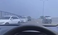 Video Rombongan Mobil Mewah Putar Balik dan Lawan Arah di Tol Desari, Polisi Sudah Bergerak