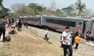 Detik-detik KA Argo Semeru Anjlok di Wates Hingga Penumpang Berhamburan