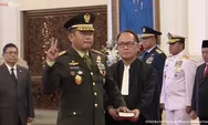 Jokowi Lantik Maruli Simanjuntak Jadi KSAD, Naik Pangkat Jadi Jenderal