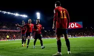 Hasil Pertandingan Spanyol vs Georgia, La Furia Roja Juara Grup A Kualifikasi Euro 2024