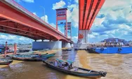 Polisi Tutup Jembatan Ampera Pada Malam Tahun Baru 2024