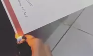 Cuma karena Terlambat Balikin Helm, Wanita Ini Tega Bakar Habis Ijazah S1 Pacarnya, Sia-sia Perjuangan 4 Tahun