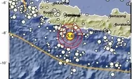 Gempa Bumi Terkini M 5,0 Mengguncang Pangandaran