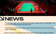 Korsleting Bikin Semifinal Indonesia Masters 2024 Dihentikan