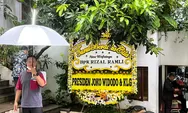 Suasana Rumah Duka Rizal Ramli, Penuh Karangan Bunga Termasuk dari Presiden Jokowi 