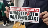 Mahasiswa UPN Tolak Dinasti Politik, Serukan Pilpres 2024  Tanpa Jokowi