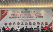 Soroti Politik Dinasti dan Pelanggaran HAM, Aktivis 98 Ajak Mahasiswa Berani Lawan Rezim Jokowi
