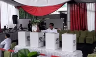 Nyoblos di TPS 10 Gambir Bersama Istri, Ini Harapan Jokowi di Pemilu 2024