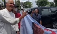Ketika Ganjar Pranowo Disambut Spanduk dan Olokan Pendukung Prabowo di Balikpapan, Ajak Makan dan Selfie