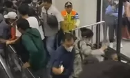 Viral Video Eskalator Stasiun Manggarai Mendadak Berbalik Arah, KAI Sebut Ada Kendala